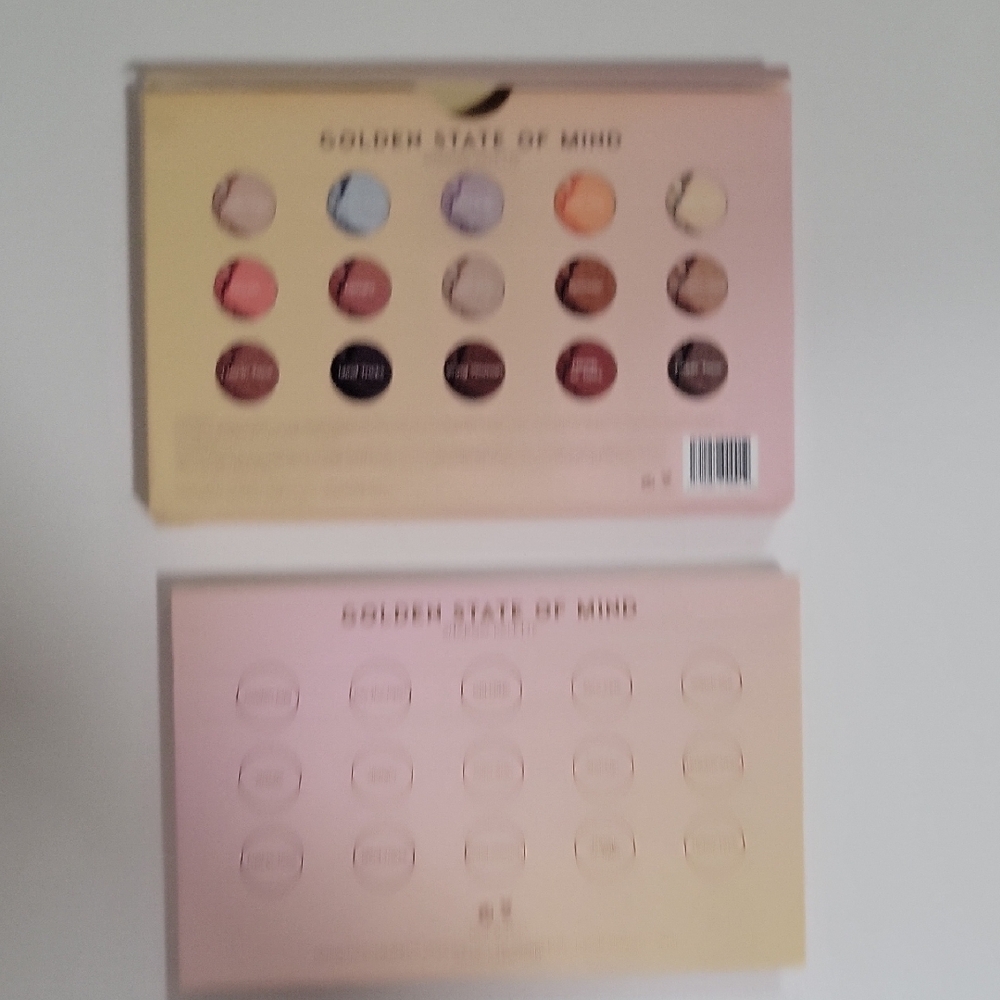 Like New Limited Edition ColourPop Golden State of Mind Shadow Palette 15 Shades - Picture 6 of 7